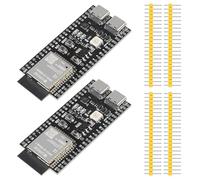 DWEII 2 schede di sviluppo ESP32-S3-DevKitC-1-N16R8 ESP32-S3 Wi-Fi + modulo BLE MCU integrano funzioni complete Wi-Fi e BLE per Arduino