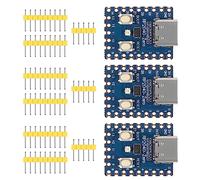 DWEII 3 connettori USB-C RP2040-Zero RP2040 compatibili con microcontroller Raspberry Pi Modulo scheda di sviluppo PICO Processore dual-core Cortex M0+ 2 MB Flash Support C/C +, MicroPython