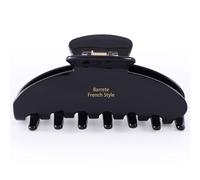 Dwenarry Fermagli per capelli spessi, antiscivolo, grande clip nera, clip a farfalla in celluloide, clip per capelli a tenuta forte per donne