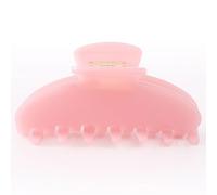 Dwenarry Fermaglio per capelli da donna, grande, in acetato, rosa, 10 cm