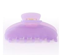 Dwenarry Fermaglio per capelli da donna, grande, in acetato, viola, 10 cm