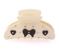 Dwenarry Grande fermaglio per capelli da donna, grande, antiscivolo, in acetato, per donne e ragazze, per capelli spessi e sottili
