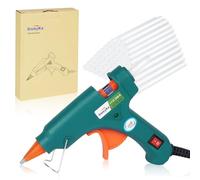 Dweyka Pistola per Colla a Caldo, 20W con 75 Stick, per Arte DIY a Scuola Riscaldamento Rapido per Hobby, Artigianato