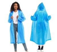 DWFEYOI 2 Pezzi Poncho Antipioggia Donna Uomo, mantella antipioggia trekking,poncho antipioggia trekking,Riutilizzabili Mantella Antipioggia, Poncho Impermeabile Donna Antipioggia per Trekking