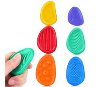 DWFEYOI 6 Pezzi Fidget Toys Antistress Adulti, Squishy, Antistress per Calmare i Giocattoli Divertenti e Stress, Texture Morbida,Giochi Autismo per La Casa, l'Area Di Lavoro, Il Parco, La Scuola