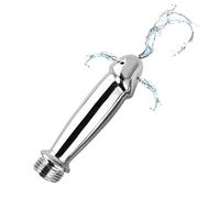 DWFEYOI Doccia doccia metallo clistere anale Cleaner Colon Cleaner,doccino per doccia,doccia anale,doccino anale,pulizia doccia,(Argento)