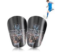 DWFEYOI Mini Parastinchi Calcio, 10 × 6 cm Professionali Parastinchi Calcio Piccoli, Accessori per Protezione da Calcio Delle Gambe per Gli Sport con la Palla da Uomo, Donna e Bambino