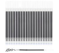 DWFEYOI Ricariche Cancellabili,30 Pezzi Ricariche Cancellabili Compatibili con Legami,Refill Penne Cancellabili Set con Legami, Facili da Cancellare, Punta Della penna 0,5 mm, Altezza 13 cm, nero