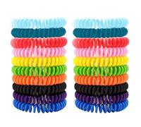 DWFEYOI Set di 20 Elastici per capelli anti-pidocchi,trattamento dei pidocchi,controllo dei pidocchi,elastici capelli bambina,elastici per capelli