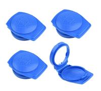 DWFEYOI Tappo serbatoio liquido lavavetri universale per tergicristallo da 5 cm 4 pezzi coperchio contenitore liquido per parabrezza auto parti di ricambio, per 3Q0955455,tappo serbatoio lavavetri