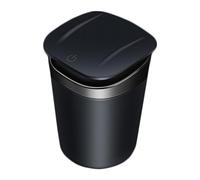 DWGDP Portacenere Auto per Porsche 718 Boxster Cayman Spyder Cayman S 911 Carrera S 4S 4 GTS 992 Targa 4 4S, Facile da Pulire Posacenere Rimovibile per Auto Ufficio per Quotidiano Viaggio,Black