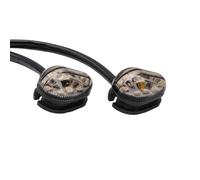 DWGVHGVW Moto Luci diurne Indicatori di direzione Anteriori universali per Moto, Accessori per Moto, per Mt01 Mt25 Mt03 Mt07 Mt09 Mt10