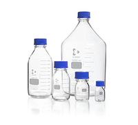 DWK Life Sciences Duran SD-0808 - Bottiglia da laboratorio con tappo a vite e anello di beccuccio, dimensioni filettatura GL 45, altezza 230 mm x diametro 101 mm, capacità 1000 ml