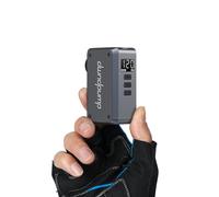 dwndpump Pompa Per Bicicletta, Mini Pompa Elettrica Per Bicicletta, Mini Compressore Bici Con Manometro Max 120 PSI, Portatile Mini Pompa Bici, Auto Stop, Con Valvola Presta E Schrader
