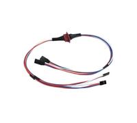 DWOGCEBX Connettore di estensione cavo multi servo MPX8 pin - Versioni a 2, 3 e 4 fili per applicazioni con alettoni, flap, ingranaggi e freni - Compatibile con aerei RC a turbina(2 wires)