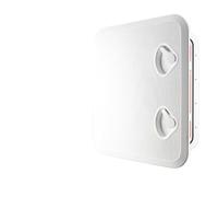 DWOGCEBX Copertura per boccaporto di Accesso al Ponte 460x510 mm per Barche, Yacht e Camper - Porta di ispezione Impermeabile e Antiscivolo in plastica ABS