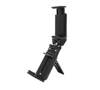 DWOGCEBX Supporto per telefono per aereo Supporto da viaggio portatile Supporto per supporto per sedile da scrivania pieghevole regolabile girevole per selfie(B)