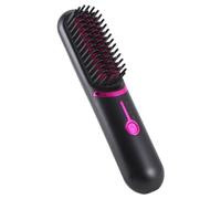 Dwqnvf Spazzole per Capelli Elettriche per Piastra per Capelli Wireless per Piastra per Capelli Portatile Ricaricabile Pettine Riscaldante Fili