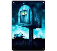DWQUIX Targa in metallo con 10 poster minimali del film Cloverfield Lane per decorazione home theater e arte da parete retrò, 20 x 30 cm