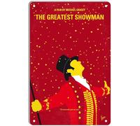 DWQUIX Targa in metallo No965 My The Greatest Showman, poster classico del film per decorazione home theater e arte da parete retrò, 20 x 30 cm