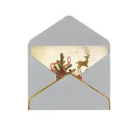 Dwrepo Biglietti di auguri di buon Natale, biglietti di auguri vuoti con buste, biglietti di buon compleanno, biglietti di ringraziamento, biglietti di invito per feste di nozze per tutte le occasioni