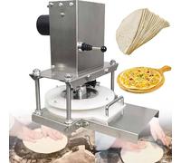 DWSSX Pressa elettrica for Impasto for Pizza, 8,6 Pollici, Macchina for stendere la Pasta elettrica Commerciale, Pressa for Pasticceria, Macchina for pressare Torte di Pizza a Mano