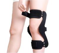 DWSSX Tutore for iperestensione del Ginocchio, ortesi di Supporto Regolabile for Ginocchio, protettore immobilizzatore for alleviare Il Dolore articolare(XL)