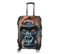 DWTJKMS A Gorilla - Copertura per valigia, semplice e generosa, antipolvere, lavabile, resistente ai graffi, per valigie da 48-81 cm, Stile:, XL, Custodia per bagagli