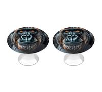 DWTJKMS A Gorilla Maniglie colorate per armadietti, maniglie per cassetti, adatte per cassettiere, mobili da cucina, porte, armadi e cassetti