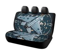 DWTJKMS Air Force Fighter - Coprisedile per auto, antiscivolo, per sedile posteriore, durevole, antigraffio, misura universale, adatto per auto, camion e SUV