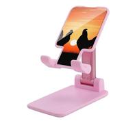 DWTJKMS Animal Chickens - Supporto per telefono cellulare, pieghevole, regolabile in altezza, portatile, adatto a tutti gli smartphone, colore: rosa