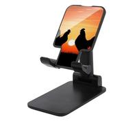 DWTJKMS Animal Chickens - Supporto per telefono cellulare, pieghevole, regolabile in altezza, portatile, adatto a tutti gli smartphone, colore: nero