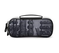 DWTJKMS Attrezzature da palestra Borsa di trucco in pelle Portatile Piccolo Organizzatore Cosmetico Impermeabile Borse da toilette Spazzole Matite E Viaggio Trucco Accessori