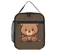 DWTJKMS Borsa termica per il pranzo, a prova di perdite, per uomini e donne, con manico, riutilizzabile, isolata, per ufficio, lavoro, picnic