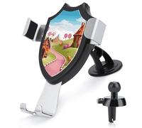 DWTJKMS Candy Land - Supporto universale per cellulare da auto, adatto per tutti gli smartphone e i modelli di auto, colore: nero