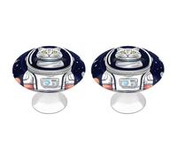 DWTJKMS Cat in Spacess Maniglie per armadietti Pomelli colorati Maniglie per cassetti Solide Maniglie per cassetti adatte per comò mobili da cucina porte armadio cassetti
