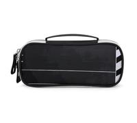DWTJKMS Classic Movie Clapboard Borsa per il trucco in pelle nera Portatile Piccolo Organizzatore Cosmetico Impermeabile Borse da toeletta Pennelli Matite E Viaggio Trucco Accessori