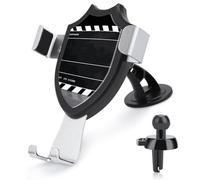 DWTJKMS Classic Movie Clapboard - Supporto per telefono da auto, universale, per tutti gli smartphone e i modelli di auto, colore: nero