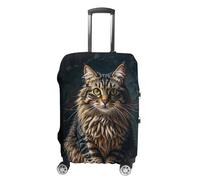 DWTJKMS Copertura per bagagli a forma di gatto, semplice e generosa, lavabile, resistente ai graffi, per valigie da 48-81 cm, Stile:, XL, Custodia per bagagli