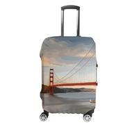 DWTJKMS Copertura per bagagli con Golden Gate Bridge, semplice e generosa, lavabile, resistente ai graffi, per valigie da 48-81 cm, Stile:, S, Custodia per bagagli