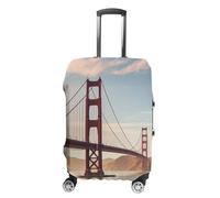 DWTJKMS Copertura per bagagli con Golden Gate Bridge, semplice e generosa, lavabile, resistente ai graffi, per valigie da 48-81 cm, Stile:, S, Custodia per bagagli