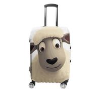 DWTJKMS Copertura per bagagli con pecora, semplice e generosa, copertura antipolvere lavabile, resistente ai graffi, per valigie da 48-81 cm, Stile:, L, Custodia per bagagli