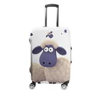 DWTJKMS Copertura per bagagli con pecora, semplice e generosa, copertura antipolvere lavabile, resistente ai graffi, per valigie da 48-81 cm, Stile:, M, Custodia per bagagli