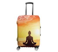 DWTJKMS Copertura per bagagli per yoga e meditazione, semplice e generosa, copertura antipolvere lavabile, resistente ai graffi, per valigie da 48-81 cm, Stile:, XL, Custodia per bagagli