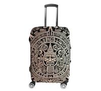 DWTJKMS Copertura per bagagli semplice e generosa con calendario Maya Fine del mondo, copertura antipolvere lavabile, resistente ai graffi, per valigie da 48-81 cm, Stile:, S, Custodia per bagagli