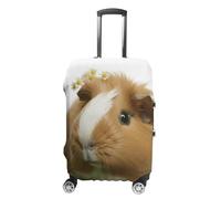 DWTJKMS Copertura per bagagli semplice e generosa con porcellino d'India, copertura antipolvere lavabile, resistente ai graffi, per valigie da 48-81 cm, Stile:, M, Custodia per bagagli