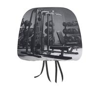 DWTJKMS Copertura per poggiatesta auto, regolabile, riutilizzabile, per interni dell'auto, accessorio per sedili interni auto, grazioso stile vintage, per la maggior parte delle auto