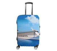 DWTJKMS Copertura semplice e generosa per valigie da crociera, lavabile, resistente ai graffi, per valigie da 48-81 cm, Stile:, M, Custodia per bagagli