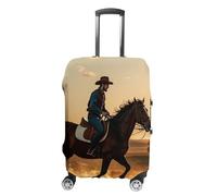 DWTJKMS Cowboys - Copertura per bagagli semplice e generosa, lavabile, resistente ai graffi, per valigie da 48-81 cm, Stile:, M, Custodia per bagagli
