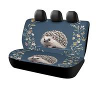 DWTJKMS Cute Little Hedgehog, coprisedile per auto, antiscivolo, per sedile posteriore, durevole, antigraffio, misura universale, adatto per auto, camion e SUV
